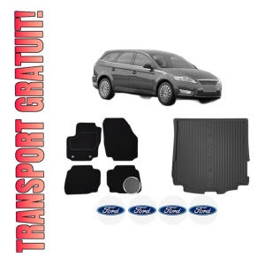 Set Covorase Presuri Auto Si Tavita Portbagaj FORD MONDEO IV Turnier (BA7) din 2007-2015 FORD