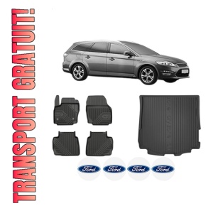 Set Covorase Presuri Auto Si Tavita Portbagaj FORD MONDEO IV Van din 2007-2014 FORD