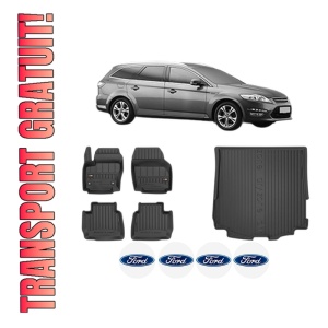 Set Covorase Presuri Auto Si Tavita Portbagaj FORD MONDEO IV Van din 2007-2014 FORD