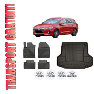 Set Covorase Presuri Auto Si Tavita Portbagaj HYUNDAI i30 Estate (PDE) din 2017-2020 HYUNDAI
