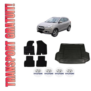 Set Covorase Presuri Auto Si Tavita Portbagaj HYUNDAI ix35 (LM, EL, ELH) din 2009-2015 HYUNDAI