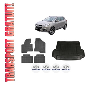 Set Covorase Presuri Auto Si Tavita Portbagaj HYUNDAI ix35 (LM, EL, ELH) din 2009-2015 HYUNDAI