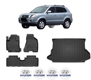 Set Covorase Presuri Auto Si Tavita Portbagaj HYUNDAI TUCSON (JM) din 2004-2012 HYUNDAI - Img 2