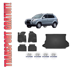 Set Covorase Presuri Auto Si Tavita Portbagaj HYUNDAI TUCSON (JM) din 2004-2012 HYUNDAI