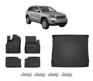 Set Covorase Presuri Auto Si Tavita Portbagaj JEEP GRAND CHEROKEE IV (WK, WK2) din 2010-2017 JEEP - Img 2