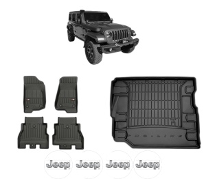 Set Covorase Presuri Auto Si Tavita Portbagaj JEEP WRANGLER IV (JL) din 2017 JEEP - Img 2