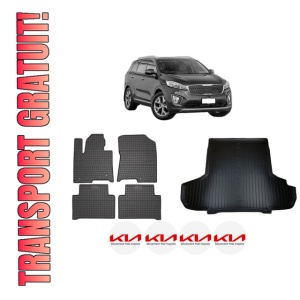 Set Covorase Presuri Auto Si Tavita Portbagaj KIA SORENTO III (UM) din 2015-2020 KIA