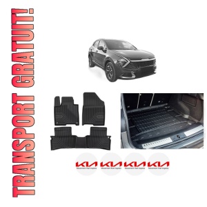 Set Covorase Presuri Auto Si Tavita Portbagaj KIA SPORTAGE V (NQ5) din 2021-2024 KIA