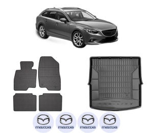 Set Covorase Presuri Auto Si Tavita Portbagaj MAZDA 6 Estate (GJ, GL) din 2012-2020 MAZDA - Img 2