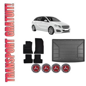 Set Covorase Presuri Auto Si Tavita Portbagaj MERCEDES-BENZ B-CLASS Sports Tourer (W246, W242) din 2011-2018 MERCEDES-BENZ