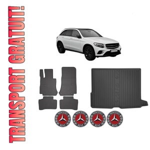 Set Covorase Presuri Auto Si Tavita Portbagaj MERCEDES-BENZ GLC (X253) din 2015-2022 MERCEDES-BENZ