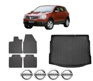 Set Covorase Presuri Auto Si Tavita Portbagaj NISSAN QASHQAI I (J10, NJ10) din 2006-2014 NISSAN - Img 2