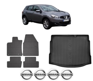 Set Covorase Presuri Auto Si Tavita Portbagaj NISSAN QASHQAI I VAN (J10) din 2013-2014 NISSAN - Img 2