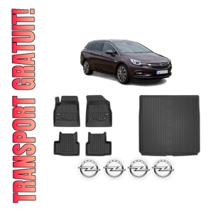 Set Covorase Presuri Auto Si Tavita Portbagaj OPEL ASTRA K Sports Tourer (B16) din 2015-2022 OPEL