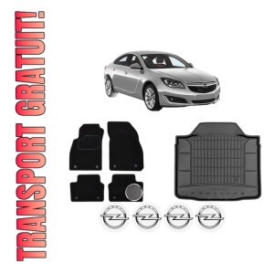 Set Covorase Presuri Auto Si Tavita Portbagaj OPEL INSIGNIA A (G09) din 2008-2017 OPEL