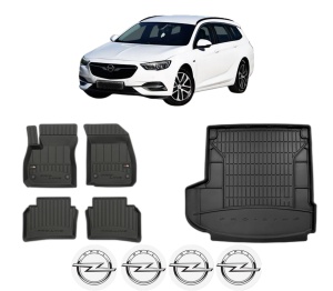 Set Covorase Presuri Auto Si Tavita Portbagaj OPEL INSIGNIA B Sports Tourer (Z18) din 2017-2020 OPEL - Img 2