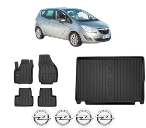 Set Covorase Presuri Auto Si Tavita Portbagaj OPEL MERIVA B MPV (S10) din 2010-2017 OPEL - Img 2