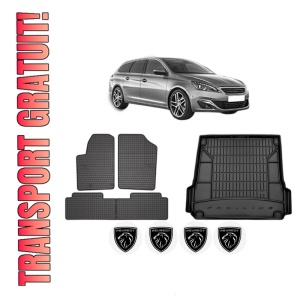 Set Covorase Presuri Auto Si Tavita Portbagaj PEUGEOT 308 SW II (LC_, LJ_, LR_, LX_, L4_) din 2014-2021 PEUGEOT