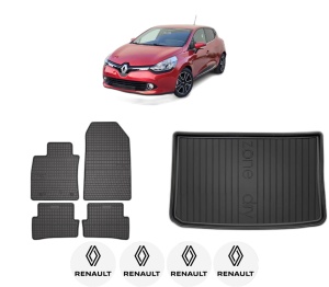 Set Covorase Presuri Auto Si Tavita Portbagaj RENAULT CLIO IV Hatchback Van (BH_) din 2014-2021 RENAULT - Img 2