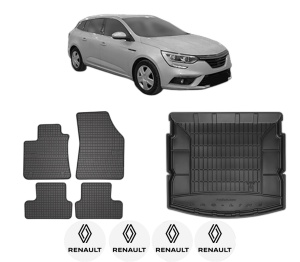 Set Covorase Presuri Auto Si Tavita Portbagaj RENAULT MEGANE IV Grandtour (K9A/M/N_) din 2016-2021 RENAULT - Img 2