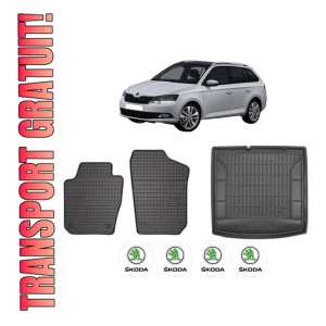Set Covorase Presuri Auto Si Tavita Portbagaj SKODA FABIA III Estate (NJ5) din 2014-2022 SKODA