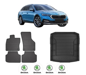 Set Covorase Presuri Auto Si Tavita Portbagaj SKODA Octavia IV (NX3, NN3, PV3) din 2020-2024 SKODA - Img 2