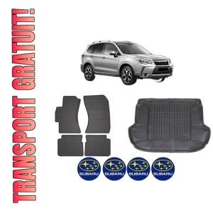 Set Covorase Presuri Auto Si Tavita Portbagaj SUBARU FORESTER (SJ_) din 2012-2013 SUBARU