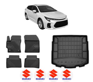 Set Covorase Presuri Auto Si Tavita Portbagaj SUZUKI SWACE (AMZ_) din 2020-2023 SUZUKI - Img 2