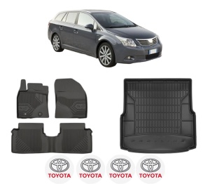 Set Covorase Presuri Auto Si Tavita Portbagaj TOYOTA AVENSIS Estate (_T27_) din 2008-2018 TOYOTA - Img 2