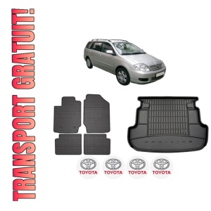 Set Covorase Presuri Auto Si Tavita Portbagaj TOYOTA COROLLA Estate (_E12_) din 2002-2007 TOYOTA
