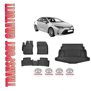 Set Covorase Presuri Auto Si Tavita Portbagaj TOYOTA COROLLA Hatchback (_E21_, _EA1_, _EH1_) din 2018-2023 TOYOTA