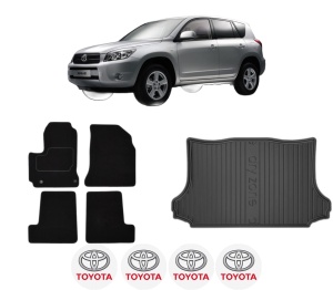 Set Covorase Presuri Auto Si Tavita Portbagaj TOYOTA RAV 4 III (_A3_) din 2005-2013 TOYOTA - Img 2