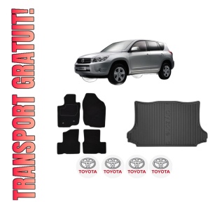 Set Covorase Presuri Auto Si Tavita Portbagaj TOYOTA RAV 4 III (_A3_) din 2005-2013 TOYOTA
