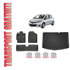 Set Covorase Presuri Auto Si Tavita Portbagaj TOYOTA YARIS Hatchback Van (_P13_) din 2012-2020 TOYOTA