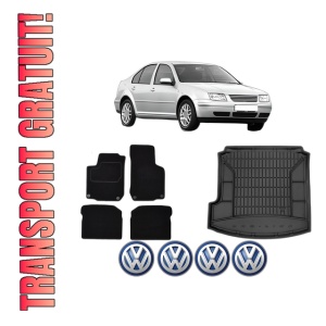 Set Covorase Presuri Auto Si Tavita Portbagaj Volkswagen BORA I (1J2) din 1998-2013 Volkswagen