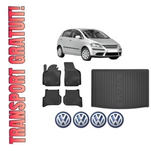 Set Covorase Presuri Auto Si Tavita Portbagaj Volkswagen GOLF PLUS V (5M1, 521) din 2004-2013 Volkswagen