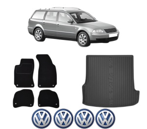 Set Covorase Presuri Auto Si Tavita Portbagaj Volkswagen PASSAT B5.5 Variant (3B6) din 2000-2005 Volkswagen - Img 2