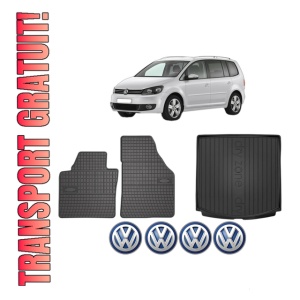 Set Covorase Presuri Auto Si Tavita Portbagaj Volkswagen TOURAN VAN (1T3) din 2010-2015 Volkswagen