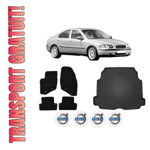 Set Covorase Presuri Auto Si Tavita Portbagaj VOLVO S60 I (384) din 2000-2010 VOLVO