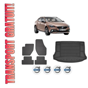 Set Covorase Presuri Auto Si Tavita Portbagaj VOLVO V40 Cross Country (526) din 2012-2019 VOLVO