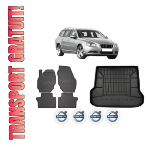 Set Covorase Presuri Auto Si Tavita Portbagaj VOLVO V70 III (135) din 2007-2016 VOLVO