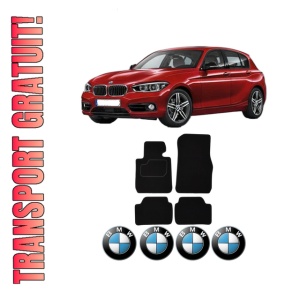 Set Covorase Presuri BMW Seria 1 (F20) din 2011-2019, Auto, Material Textil Mocheta, BMW