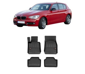 Set covorase presuri BMW Seria 1 Van (F20) din 2015-2019, auto, din cauciuc thermoplastic, BMW Seria - Img 2