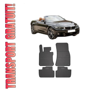 Set covorase presuri BMW Seria 4 Convertible (F33, F83) din 2013-2020, auto, din cauciuc thermoplastic, BMW Seria