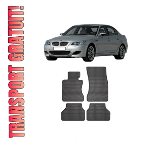 Set covorase presuri BMW Seria 5 (E60) din 2001-2010, auto, din cauciuc thermoplastic, BMW Seria