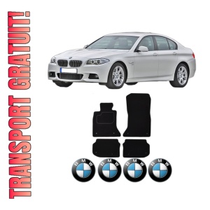 Set Covorase Presuri BMW Seria 5 (F10) din 2009-2016, Auto, Material Textil Mocheta, BMW