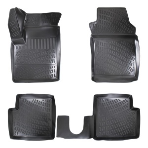 Set covorase presuri FIAT 500 din 2007, auto, din cauciuc thermoplastic - Img 2