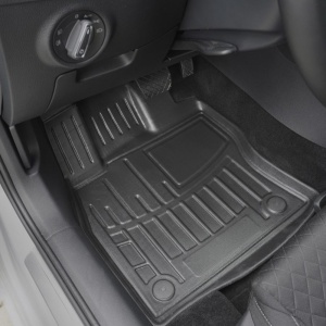 Set covorase presuri FIAT 500 din 2007, auto, din cauciuc thermoplastic - Img 3