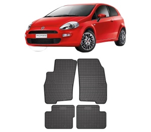 Set covorase presuri FIAT PUNTO EVO Hatchback Van (199_) din 2009-2012, auto, din cauciuc thermoplastic, FIAT - Img 2