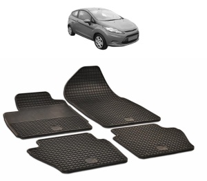 Set covorase presuri FORD FIESTA din 2009-2016, auto, din cauciuc thermoplastic - Img 2